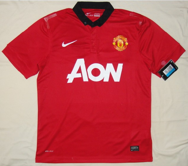 13-14 Manchester United Home Jersey Shirt - Click Image to Close